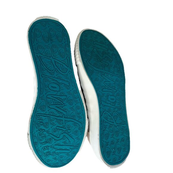 BLOWFISH Dusty PINK Canvas Tennis Shoes - Slip On Women's - Size 7 - Picture 5 of 7